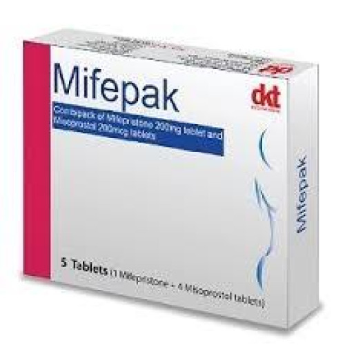Buy MIFEPAK COMBIPACK OF MIFEPRISTONE 200mg AND MISOPROSTOL 200mcg ...