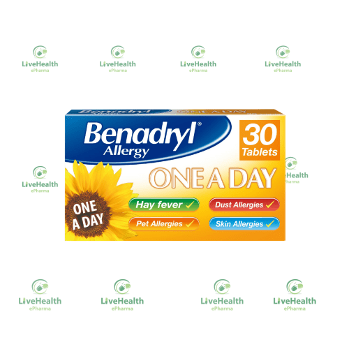 Benadryl Allergy One-A-Day 10mg Tablet (14 Tablets)