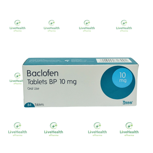 Baclofen 10mg Tablet (84 Tablets)