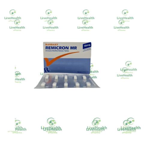 ReRemicron Mr Tab 60mg (Gliclazide Modified Release Tab 60Mg)