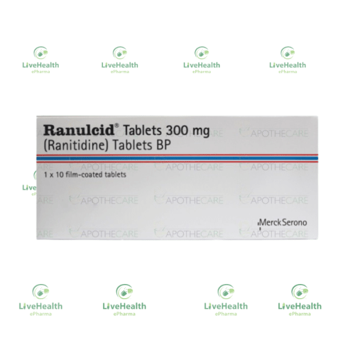 Ranitidine Tablets BP (Ranitab-300)