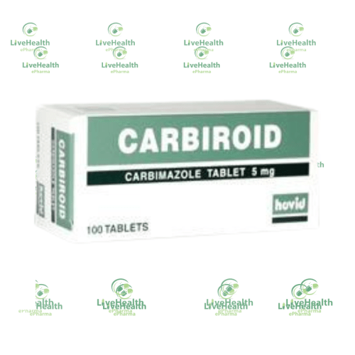 Carbiroid Tablet (Carbimazole 5mg)