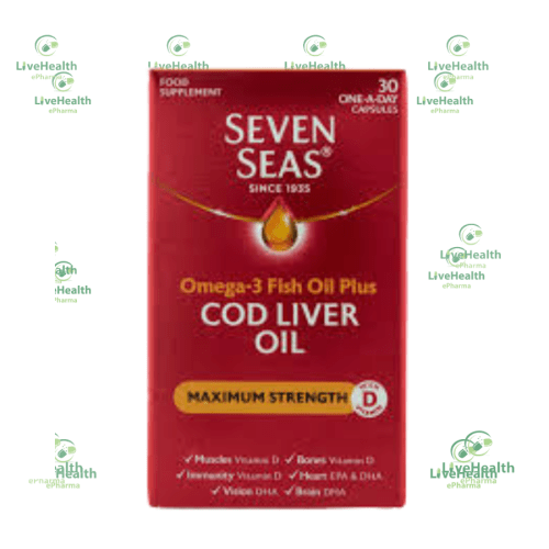 Seven Seas Omega-3 Fish Oil Plus