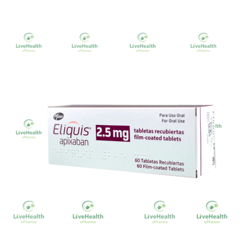 Eliquis 2.5mg x60