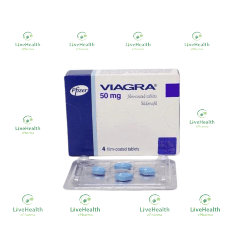 Viagra Tabs 50mg x 4(Sildenafil Citrate)