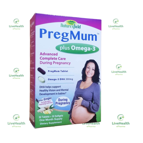 PREGMUM PLUSOMEGA-3X60 TAB