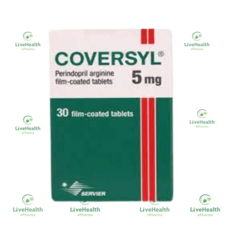 Coversyl 5mg Tablet (30 Tablets)