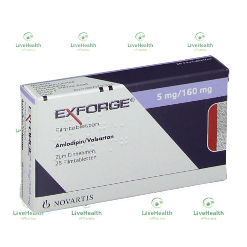 Exforge 5/160mg(Amlodipine + Valsartan)