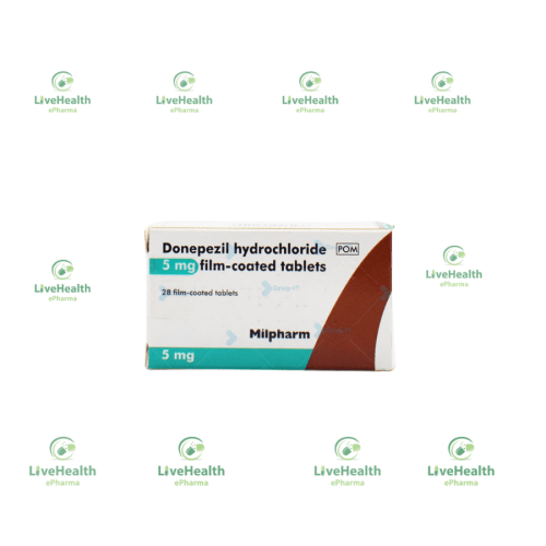 Donepezil hydrochloride 5mg Tablet (28 Tablets)