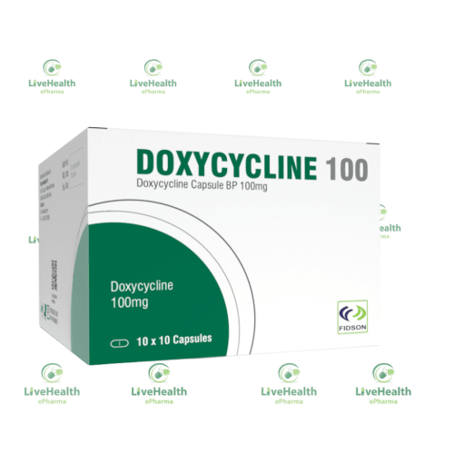 DOXYCYCLINE 100MG CAPS by Fidson