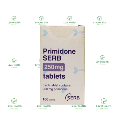 Primidone Serb 50mg Tablet (100 Tablets) by Laboratoires SERB