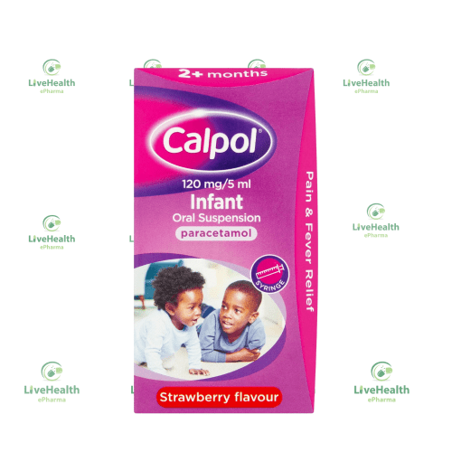 Calpol Infant (2+ Months) 120mg/5ml Oral suspension (200ml)