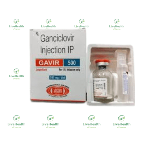 Ganciclovir 500 mg infusions