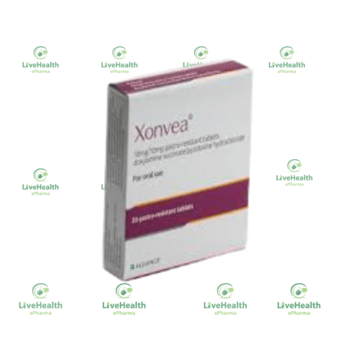 Xonvea 10mg/10mg gastro-resistant tablets