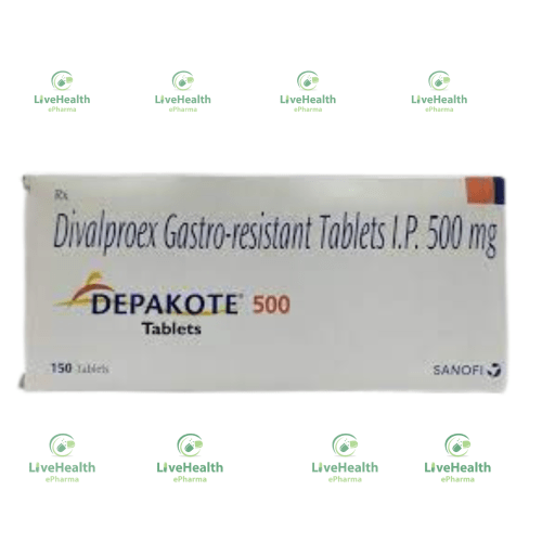 Depakote 500mg Tablet (30 Tablets)