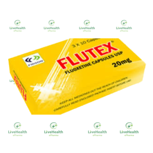 Flutex(Fluoxetine) Capsules USP 20mg