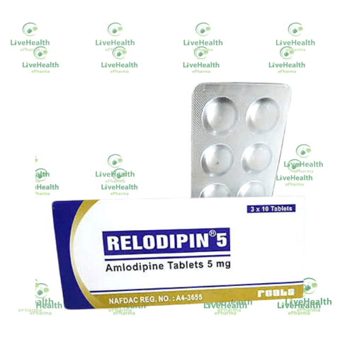 Relodipine 5mg(Amlodipine)