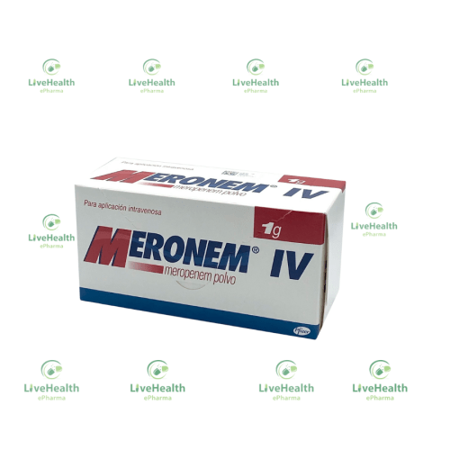 Meronem 1gm IV Vial 30mlx10'S(Meropenem)