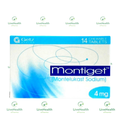 MONTIGET Tablet(Montelukast Sodium) Chewable 4mg