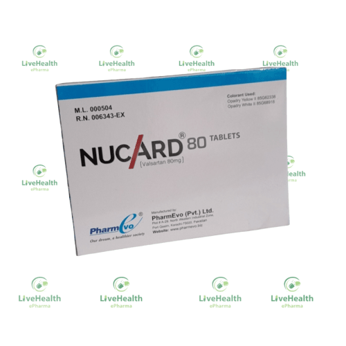 Nucard 80mg x28 (Valsartan)