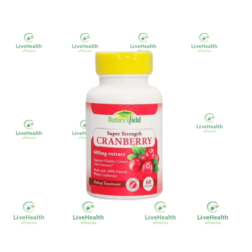 CRANBERRY 600MG EXTRACT X60