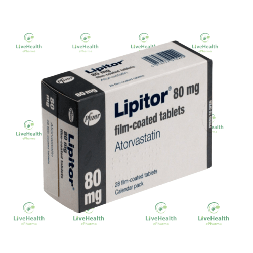 Lipitor Tabs 80mg(Atorvastatin Calcium)