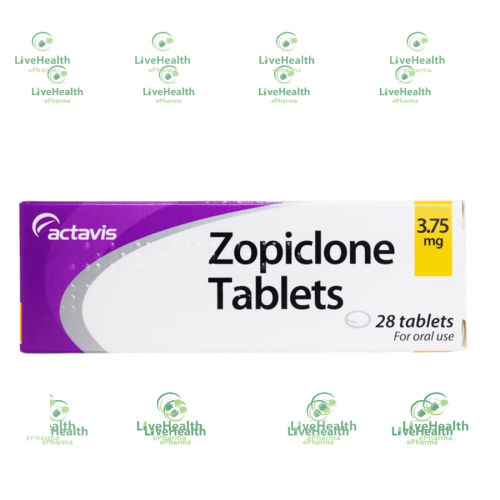 Zopiclone 3.75mg tablets