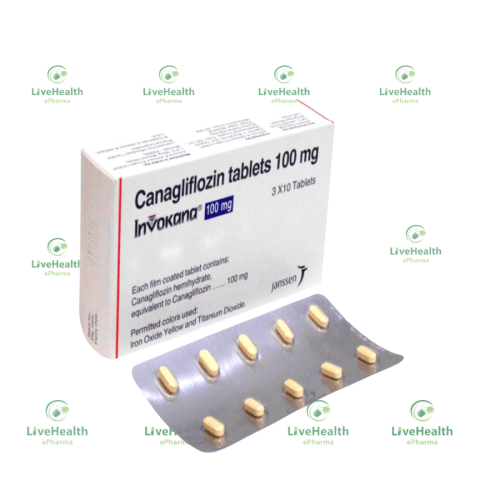 Invokana 100mg Tablet (30 Tablets)