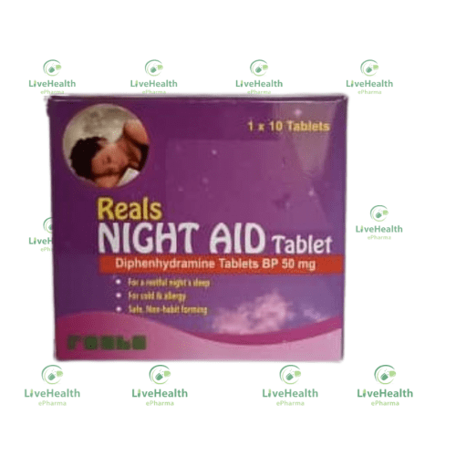 Reals Night Aid 50mg x30