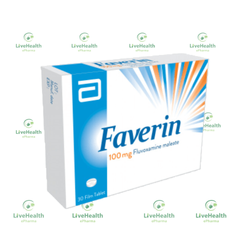 Faverin 100mg Tablet (30 Tablets)