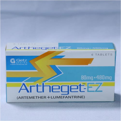 Artheget Ez (Artemether, Lumefantrine)