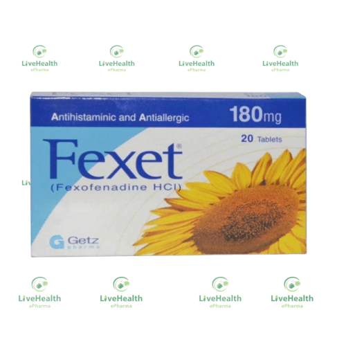 Fexet (Fexofenadine HCl) Tablet 180mg