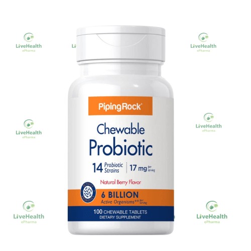 Piping Rock Chewable Probiotic for Women Capsule