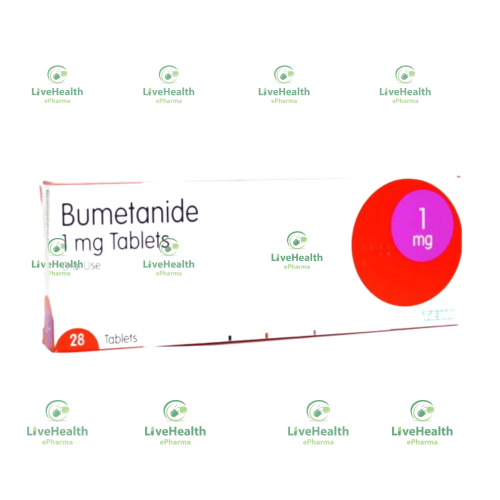 Bumetanide 1mg Tablet (28 Tablets) by Teva UK Ltd