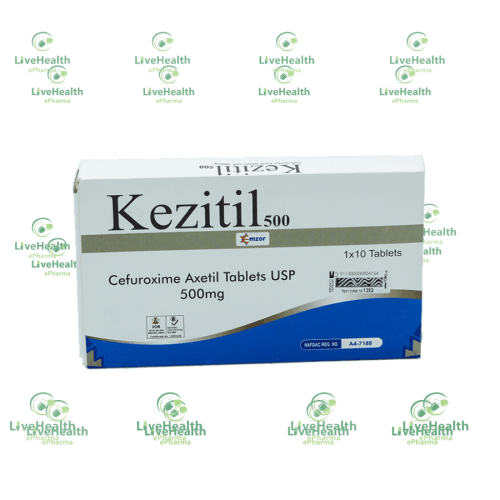 Kezitil - 500mg Tablets(Cefuroxime Axetil)