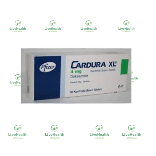 Cardura xl Tabs 4mg