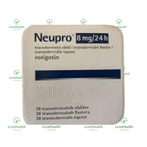 Neupro 8mg/24hours Transdermal patch (28 Patches)