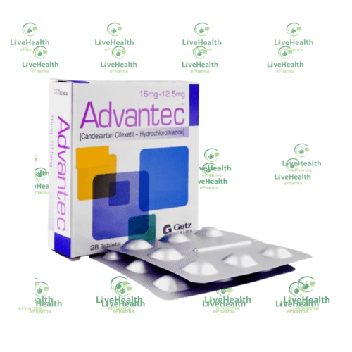 Advantec (Candesartan Cilexetil +Hydrochlorothiazide)