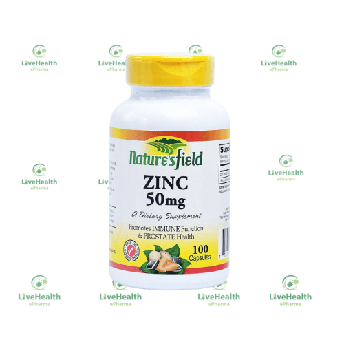 Nature's Field Zinc 50mg