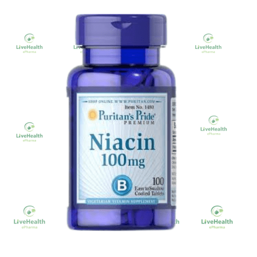 Puritan Pride Niacin 100mg