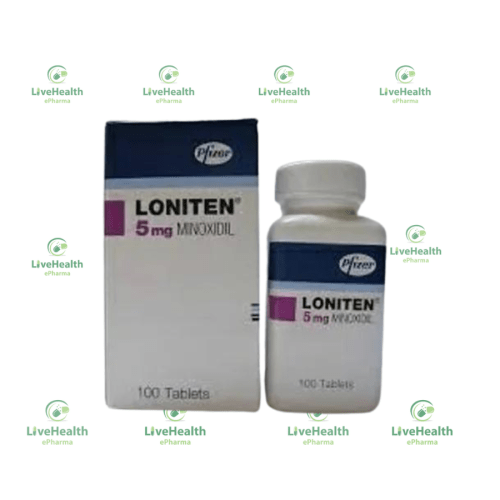 Loniten 5mg Tablets (Minioxidil)