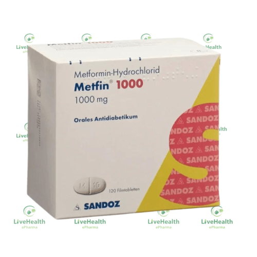 Metformin Hcl 1g(Metformin)