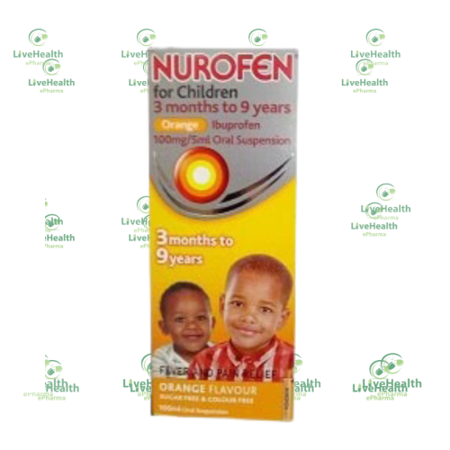 Nurofen Oral Suspension For Children - Orange