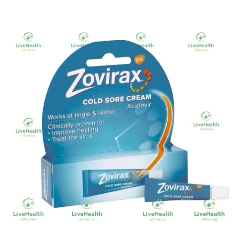 Zovirax Cold Sore 50mg/g Cream (2g)