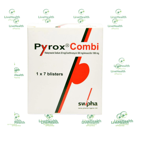 Pyrox Combi (Rabeprazole/Amoxicillin/Clarithromycin)