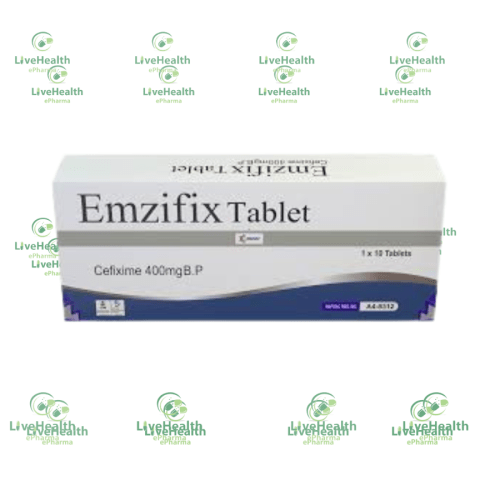 Emzifix 400mg Tablets(Cefixime)