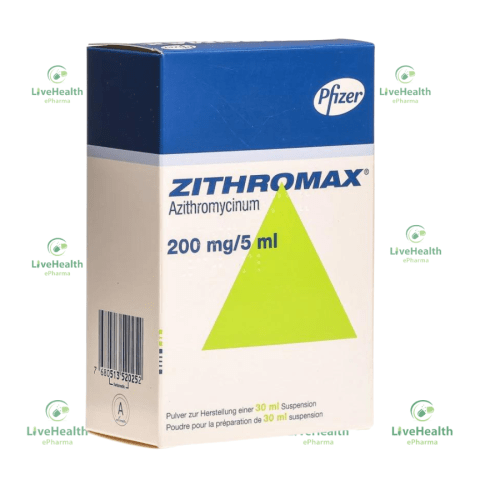 Zithromax Pos 200mg/5ml (Azithromycin Dihydrate)