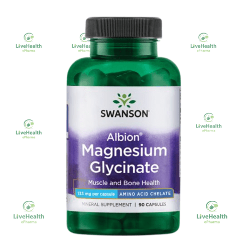 Swanson Albion Magnesium Glycinate Capsules