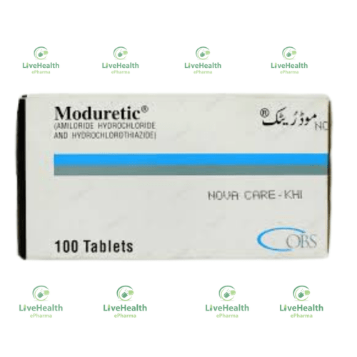 Moduretic (Amiloride Hydrochloride Hydrochlorothiazide)