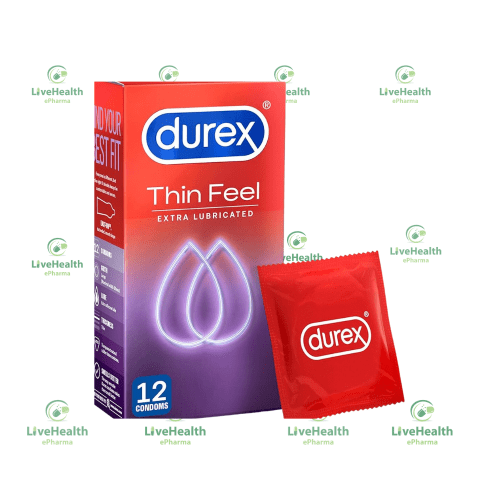 Durex Thin Feel Intimate Condom (12 Condoms)